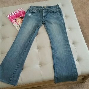7 for all mankind flare jeans size 28